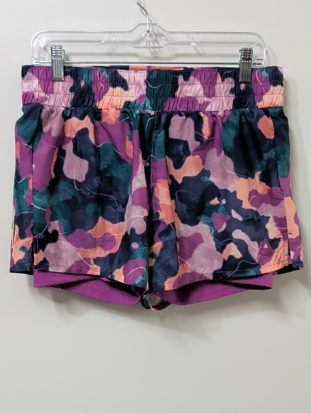 Reebok Reflex Multicolored Running Shorts Size Medium
